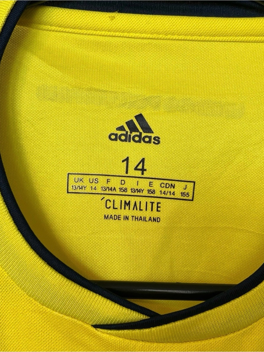 Adidas Colombia Home Soccer Football Jersey 2018 World Cup Youth 13/14 - Picture 7 of 10